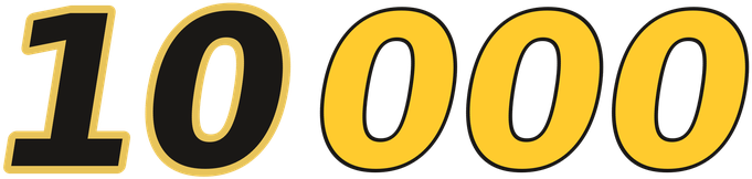 10000 logo